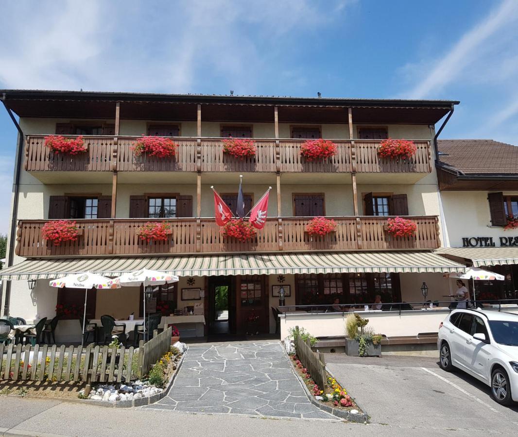 Hotel Restaurant Le Gruyerien Morlon Exterior photo