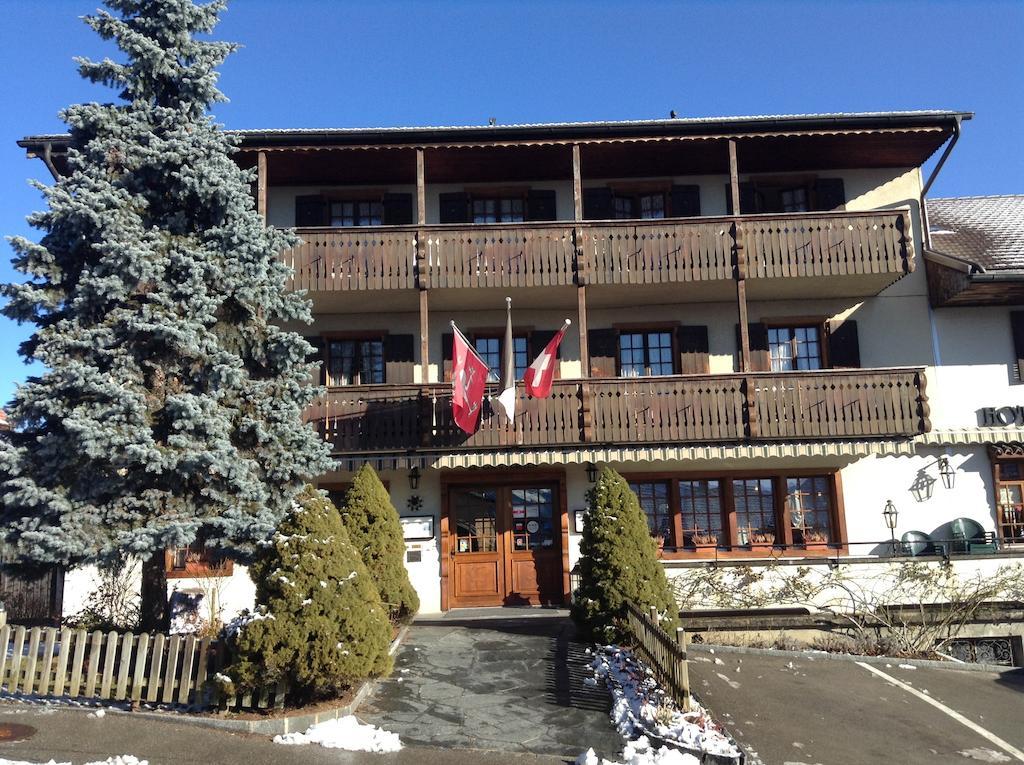 Hotel Restaurant Le Gruyerien Morlon Exterior photo